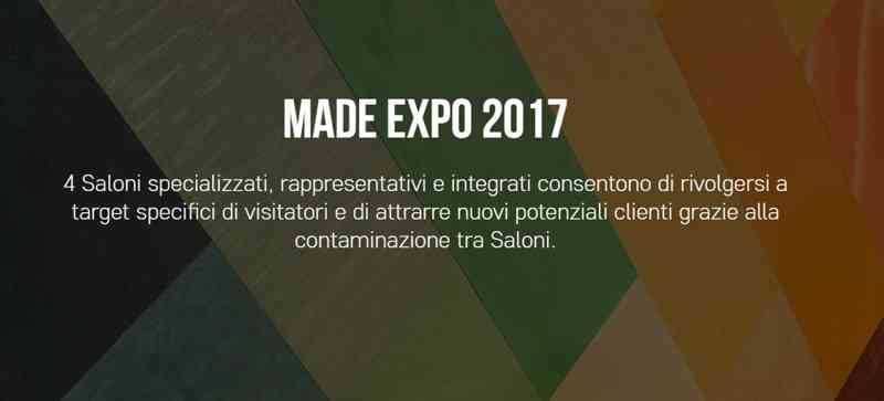 A Milano torna la più grande Fiera dell’edilizia: Made Expo 2017